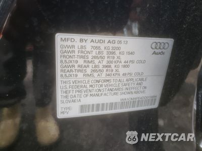 Zdjęcie 13 z 15 samochodu: 2013 AUDI Q7 PREMIUM VIN:WA1CMAFE4DD015894 - miniatura