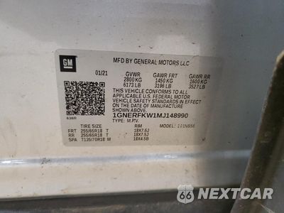 Zdjęcie 13 z 15 samochodu: 2021 CHEVROLET TRAVERSE LS VIN:1GNERFKW1MJ148990 - miniatura