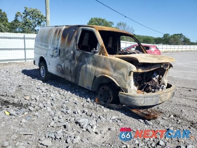 Czwarte zdjęcie samochodu z boku: 2024 CHEVROLET EXPRESS G2500 VIN:1GCWGAFP3R1287521 - miniatura