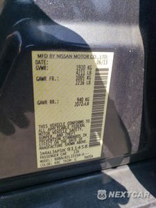 Zdjęcie 12 z 12 samochodu: 2013 NISSAN ALTIMA 2.5 VIN:1N4AL3AP5DC911458 - miniatura