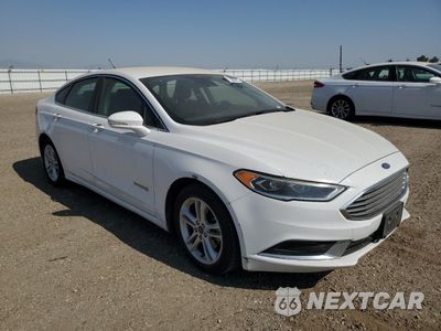 Czwarte zdjęcie samochodu z boku: 2018 FORD FUSION SE HYBRID VIN:3FA6P0LU5JR129959 - miniatura
