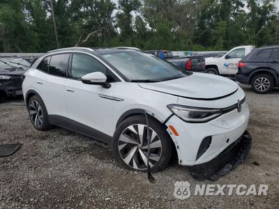 Czwarte zdjęcie samochodu z boku: 2021 VOLKSWAGEN ID.4 PRO S VIN:WVGKMPE26MP060809 - miniatura