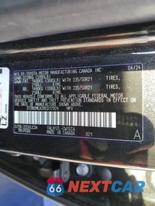 Zdjęcie 14 z 17 samochodu: 2024 LEXUS RX 500H F SPORT VIN:2T2BCMEA2RC017924 - miniatura
