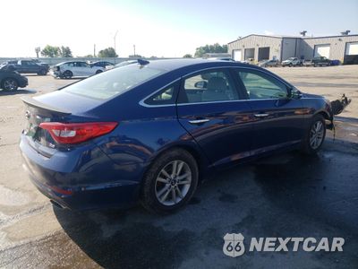 Trzecie zdjęcie samochodu z tyłu: 2015 HYUNDAI SONATA ECO VIN:5NPE24AA0FH116356 - miniatura