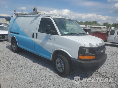 Czwarte zdjęcie samochodu z boku: 2012 CHEVROLET EXPRESS G2500 VIN:1GCWGFCAXC1164237 - miniatura