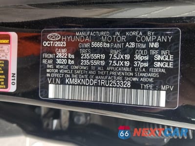 Zdjęcie 13 z 15 samochodu: 2024 HYUNDAI IONIQ 5 SEL VIN:KM8KNDDF1RU253328 - miniatura