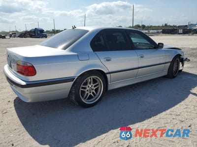 Trzecie zdjęcie samochodu z tyłu: 2001 BMW 740 I AUTOMATIC VIN:WBAGG83461DN83432 - miniatura