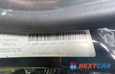 Zdjęcie 10 z 10 samochodu: 2014 MASERATI GHIBLI VIN:ZAM57XSAXE1105514 - miniatura