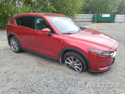 Czwarte zdjęcie samochodu z boku: 2019 MAZDA CX-5 GRAND TOURING VIN:JM3KFBDM7K0677556 - miniatura