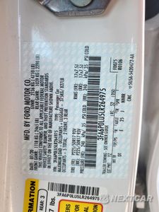 Zdjęcie 12 z 12 samochodu: 2020 FORD FUSION SE VIN:3FA6P0LU5LR264975 - miniatura