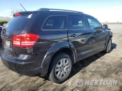 Trzecie zdjęcie samochodu z tyłu: 2017 DODGE JOURNEY SE VIN:3C4PDCABXHT557114 - miniatura