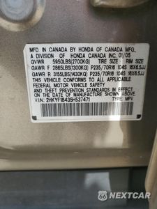 Zdjęcie 14 z 15 samochodu: 2005 HONDA PILOT EX VIN:2HKYF18435H537471 - miniatura