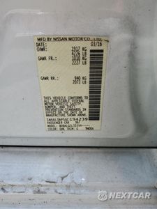 Zdjęcie 12 z 12 samochodu: 2016 NISSAN ALTIMA 2.5 VIN:1N4AL3AP5GC194239 - miniatura