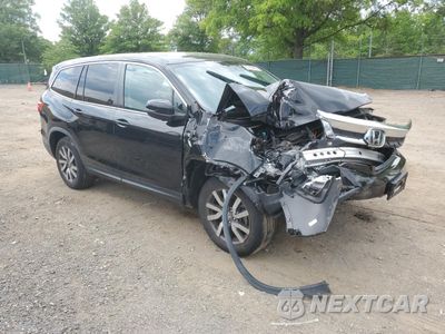 Czwarte zdjęcie samochodu z boku: 2020 HONDA PILOT EXL VIN:5FNYF6H5XLB013512 - miniatura