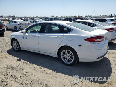 Drugie zdjęcie samochodu z przodu: 2018 FORD FUSION SE HYBRID VIN:3FA6P0LUXJR171561 - miniatura