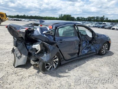 Trzecie zdjęcie samochodu z tyłu: 2018 HONDA CIVIC EX VIN:2HGFC2F74JH504633 - miniatura