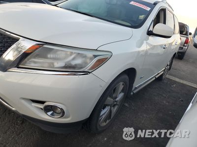 2014 NISSAN PATHFINDER SV HYBRID 5N1CR2MN2EC635484 - główne zdjęcie licytacji z USA - miniatura