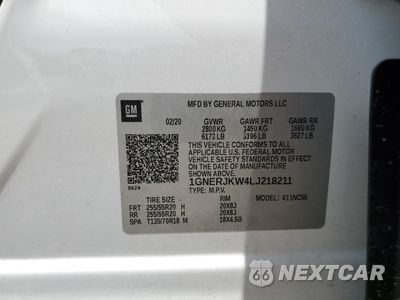 Zdjęcie 13 z 15 samochodu: 2020 CHEVROLET TRAVERSE RS VIN:1GNERJKW4LJ218211 - miniatura