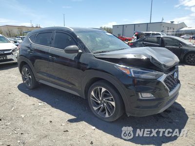 Czwarte zdjęcie samochodu z boku: 2020 HYUNDAI TUCSON LIMITED VIN:KM8J33AL9LU221398 - miniatura