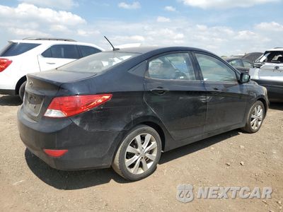Trzecie zdjęcie samochodu z tyłu: 2012 HYUNDAI ACCENT GLS VIN:KMHCU4AE7CU244384 - miniatura