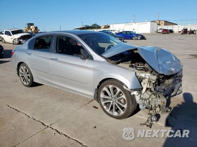 Czwarte zdjęcie samochodu z boku: 2014 HONDA ACCORD SPORT VIN:1HGCR2F5XEA291935 - miniatura