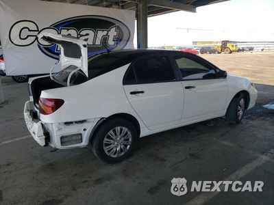 Trzecie zdjęcie samochodu z tyłu: 2007 TOYOTA COROLLA CE VIN:1NXBR32E17Z785250 - miniatura