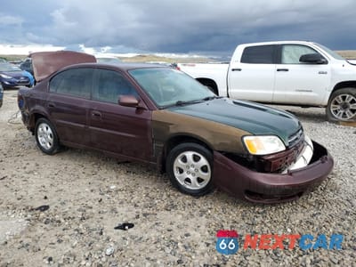 Czwarte zdjęcie samochodu z boku: 2000 SUBARU LEGACY L VIN:4S3BE6350Y6211714 - miniatura