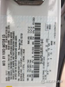 Zdjęcie 12 z 12 samochodu: 2018 FORD FUSION SE HYBRID VIN:3FA6P0LU8JR171641 - miniatura