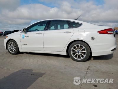Drugie zdjęcie samochodu z przodu: 2017 FORD FUSION SE HYBRID VIN:3FA6P0LU0HR410142 - miniatura