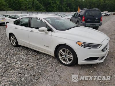Czwarte zdjęcie samochodu z boku: 2018 FORD FUSION SE HYBRID VIN:3FA6P0LU5JR129900 - miniatura