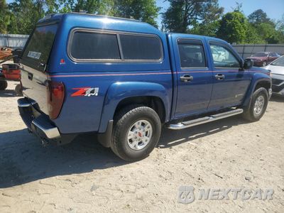 Trzecie zdjęcie samochodu z tyłu: 2005 CHEVROLET COLORADO VIN:1GCDT136558160852 - miniatura