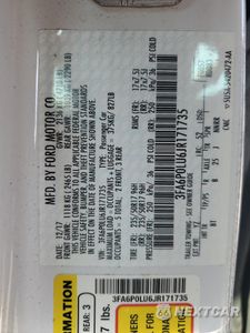 Zdjęcie 12 z 12 samochodu: 2018 FORD FUSION SE HYBRID VIN:3FA6P0LU6JR171735 - miniatura