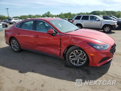 Czwarte zdjęcie samochodu z boku: 2021 HYUNDAI SONATA SEL VIN:5NPEL4JAXMH111577 - miniatura