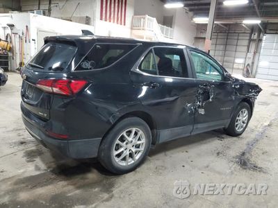 Trzecie zdjęcie samochodu z tyłu: 2022 CHEVROLET EQUINOX LT VIN:3GNAXTEV1NL138749 - miniatura
