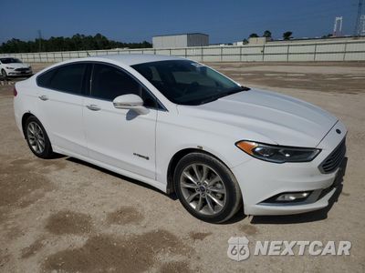 Czwarte zdjęcie samochodu z boku: 2017 FORD FUSION SE HYBRID VIN:3FA6P0LU1HR409548 - miniatura