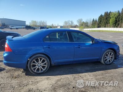 Trzecie zdjęcie samochodu z tyłu: 2012 FORD FUSION SEL VIN:3FAHP0JA6CR127562 - miniatura
