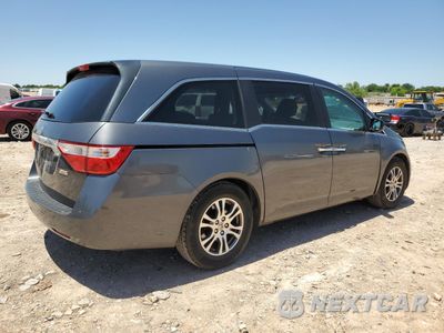 Trzecie zdjęcie samochodu z tyłu: 2012 HONDA ODYSSEY EXL VIN:5FNRL5H65CB133699 - miniatura