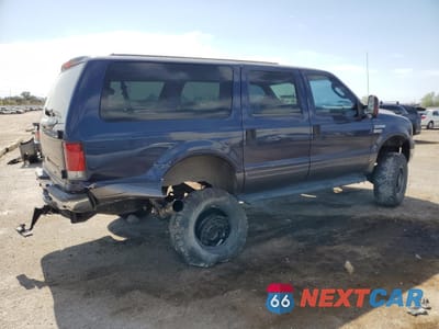 Trzecie zdjęcie samochodu z tyłu: 2005 FORD EXCURSION XLT VIN:1FMSU41P35EC93673 - miniatura