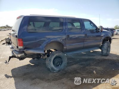 Trzecie zdjęcie samochodu z tyłu: 2005 FORD EXCURSION XLT VIN:1FMSU41P35EC93673 - miniatura