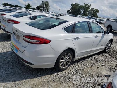 Trzecie zdjęcie samochodu z tyłu: 2017 FORD FUSION SE HYBRID VIN:3FA6P0LU7HR359576 - miniatura