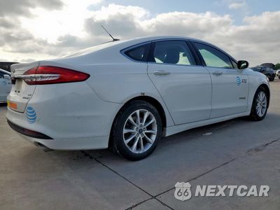 Trzecie zdjęcie samochodu z tyłu: 2017 FORD FUSION SE HYBRID VIN:3FA6P0LU0HR410142 - miniatura