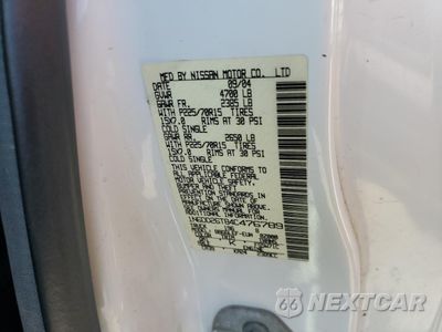 Zdjęcie 12 z 12 samochodu: 2004 NISSAN FRONTIER KING CAB XE VIN:1N6DD26T84C476789 - miniatura