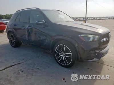 Czwarte zdjęcie samochodu z boku: 2021 MERCEDES-BENZ GLE 580 4MATIC VIN:4JGFB8GB9MA521739 - miniatura