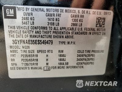 Zdjęcie 13 z 13 samochodu: 2014 CADILLAC SRX VIN:3GYFNAE35ES549479 - miniatura
