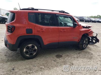 Trzecie zdjęcie samochodu z tyłu: 2018 JEEP RENEGADE SPORT VIN:ZACCJBAB5JPH24137 - miniatura