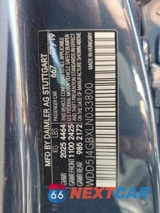 Zdjęcie 12 z 12 samochodu: 2020 MERCEDES-BENZ CLA 250 VIN:WDD5J4GBXLN033800 - miniatura