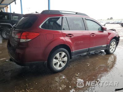 Trzecie zdjęcie samochodu z tyłu: 2012 SUBARU OUTBACK 3.6R LIMITED VIN:4S4BRDKCXC2241663 - miniatura