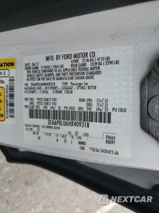 Zdjęcie 12 z 13 samochodu: 2017 FORD FUSION SE HYBRID VIN:3FA6P0LU6HR409318 - miniatura