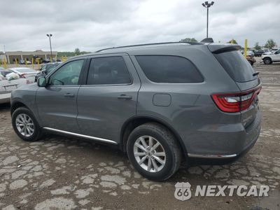 Drugie zdjęcie samochodu z przodu: 2020 DODGE DURANGO SXT VIN:1C4RDJAG2LC279872 - miniatura