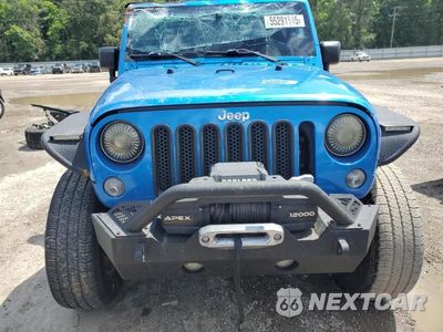 Piąte zdjęcie samochodu w środku: 2016 JEEP WRANGLER UNLIMITED SPORT VIN:1C4BJWDG0GL281788 - miniatura